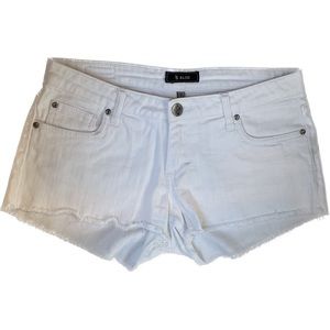 STS Blue White Denim Low Rise Shorts